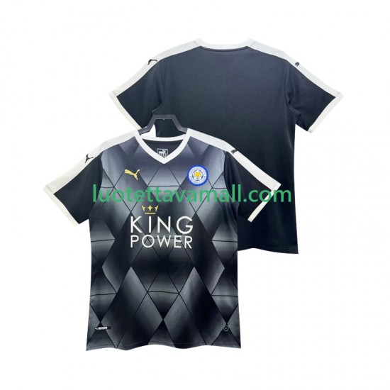 Miehet Leicester City Retro 2014 2015 Lyhythihainen Fanipaita ,Vieras