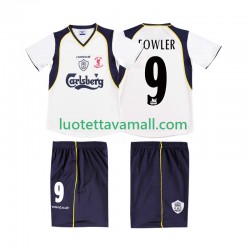 Miehet Liverpool FOWLER 9 Retro LWP 2001 2002 Lyhythihainen Fanipaita ,Vieras