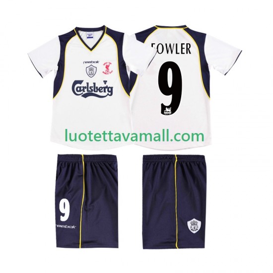 Miehet Liverpool FOWLER 9 Retro LWP 2001 2002 Lyhythihainen Fanipaita ,Vieras
