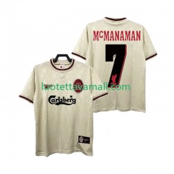Miehet Liverpool MCMANAMAN 7 Retro 1996 1997 Lyhythihainen Fanipaita ,Vieras