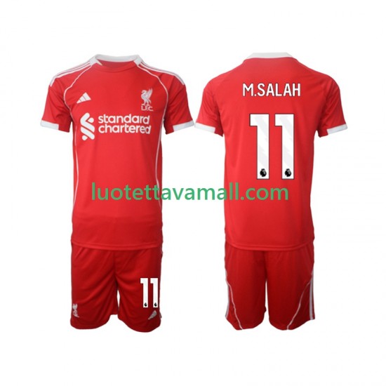 Lapset Liverpool Mohamed Salah 11 2025-2026 Lyhythihainen Fanipaita ,Koti