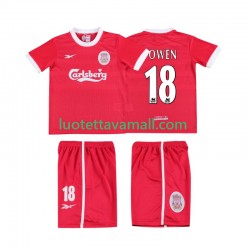 Lapset Liverpool OWEN 18 Retro LWP 1997 1998 Lyhythihainen Fanipaita ,Koti