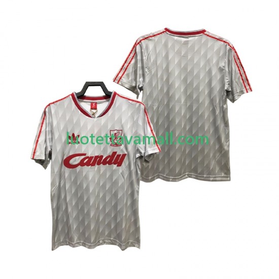 Miehet Liverpool Retro 1989 1991 Lyhythihainen Fanipaita ,Vieras