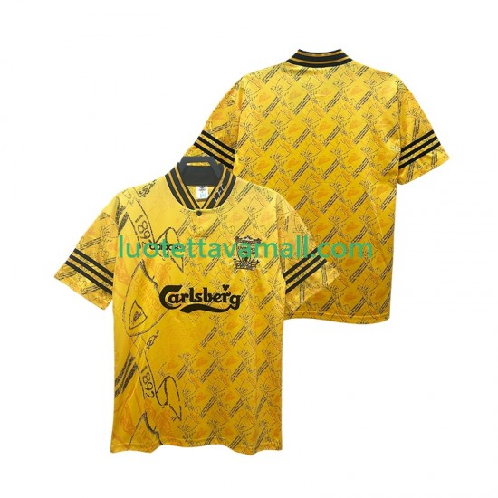 Miehet Liverpool Retro 1994 1996 Lyhythihainen Fanipaita ,Kolmas