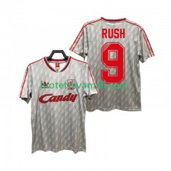 Miehet Liverpool Rush 9 Retro 1989 1991 Lyhythihainen Fanipaita ,Vieras