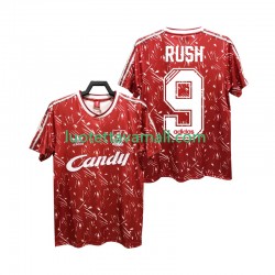 Miehet Liverpool Rush 9 Retro 1989 1991 Lyhythihainen Fanipaita ,Koti