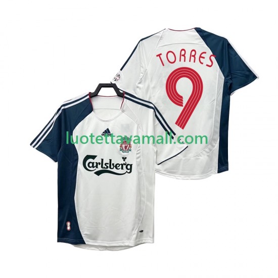 Miehet Liverpool Torres 9 Retro 2006 2008 Lyhythihainen Fanipaita ,Vieras