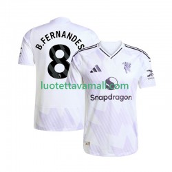 Miehet Manchester United Bruno Fernandes 8 2025-2026 Lyhythihainen Fanipaita ,Vieras