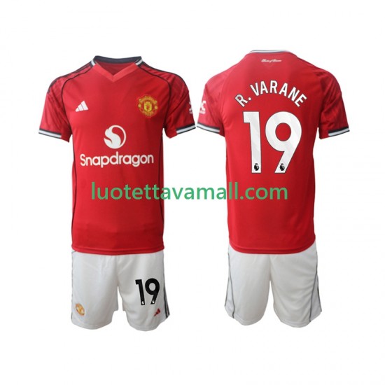 Lapset Manchester United Bryan Mbeumo 19 2025-2026 Lyhythihainen Fanipaita ,Koti