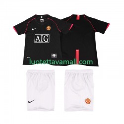 Lapset Manchester United Retro 2007 2008 Lyhythihainen Fanipaita ,Vieras