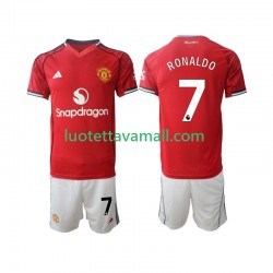 Lapset Manchester United Cristiano Ronaldo 7 2025-2026 Lyhythihainen Fanipaita ,Koti