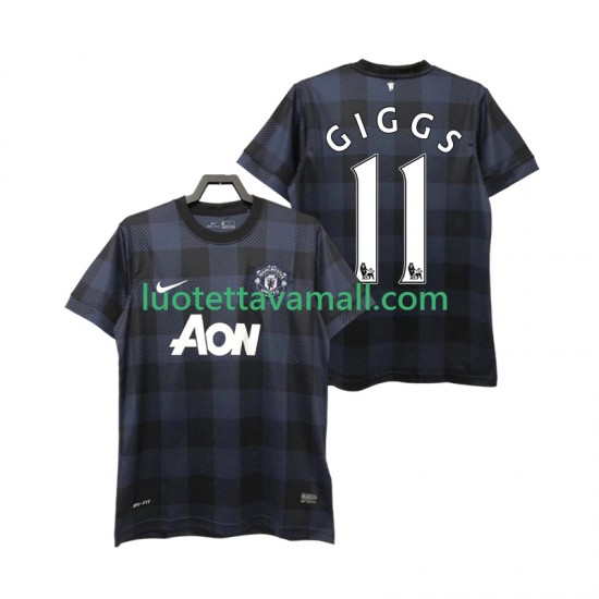 Miehet Manchester United GIGGS 11 Retro 2013 2014 Lyhythihainen Fanipaita ,Vieras