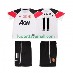 Lapset Manchester United GIGGS 11 Retro Champions League 2011 2012 Lyhythihainen Fanipaita ,Kolmas