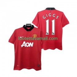 Miehet Manchester United GIGGS 11 Retro 2013 2014 Lyhythihainen Fanipaita ,Koti