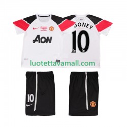 Lapset Manchester United ROONEY 10 Retro Champions League 2011 2012 Lyhythihainen Fanipaita ,Kolmas