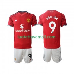 Lapset Manchester United Rasmus Hojlund 9 2025-2026 Lyhythihainen Fanipaita ,Koti