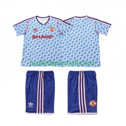 Lapset Manchester United Retro 1990 1992 Lyhythihainen Fanipaita ,Vieras