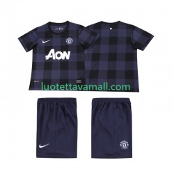 Lapset Manchester United Retro 2013 2014 Lyhythihainen Fanipaita ,Vieras