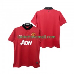 Miehet Manchester United Retro 2013 2014 Lyhythihainen Fanipaita ,Koti