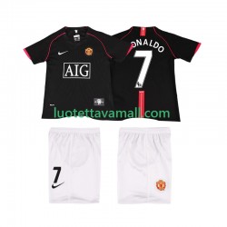 Lapset Manchester United Ronaldo 7 Retro 2007 2008 Lyhythihainen Fanipaita ,Vieras