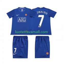 Lapset Manchester United Ronaldo 7 Retro 2008 2009 Lyhythihainen Fanipaita ,Kolmas