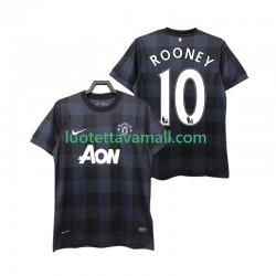 Miehet Manchester United Rooney 10 Retro 2013 2014 Lyhythihainen Fanipaita ,Vieras