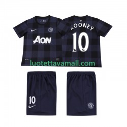 Lapset Manchester United Rooney 10 Retro 2013 2014 Lyhythihainen Fanipaita ,Vieras