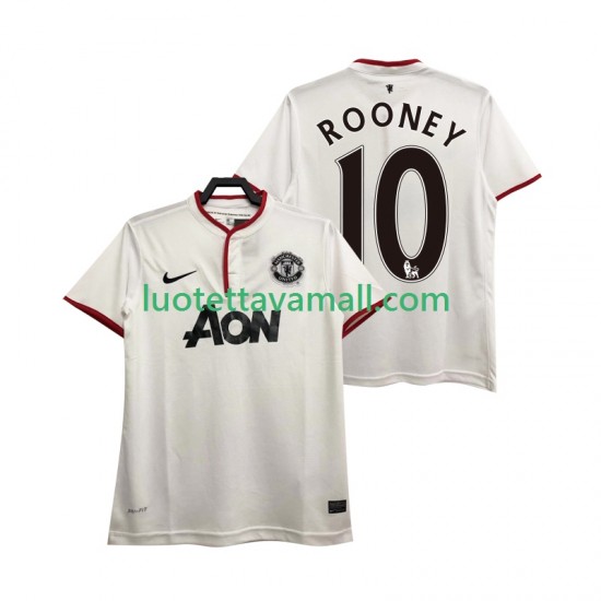 Miehet Manchester United Rooney 10 Retro 2013 2014 Lyhythihainen Fanipaita ,Kolmas
