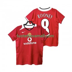 Miehet Manchester United Rooney 8 Retro 2005 2006 Lyhythihainen Fanipaita ,Koti