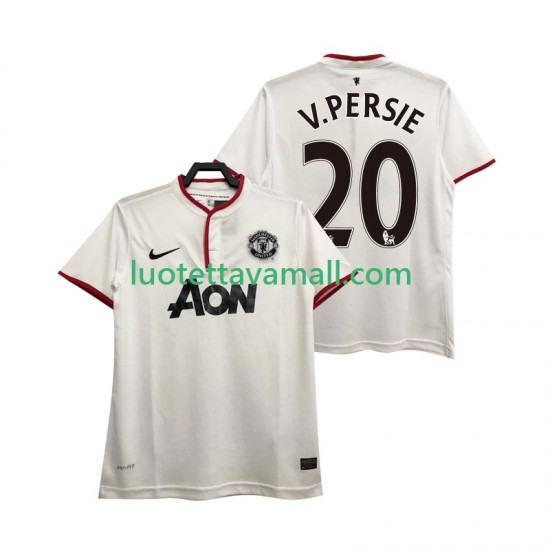 Miehet Manchester United V PERSIE 20 Retro 2013 2014 Lyhythihainen Fanipaita ,Kolmas
