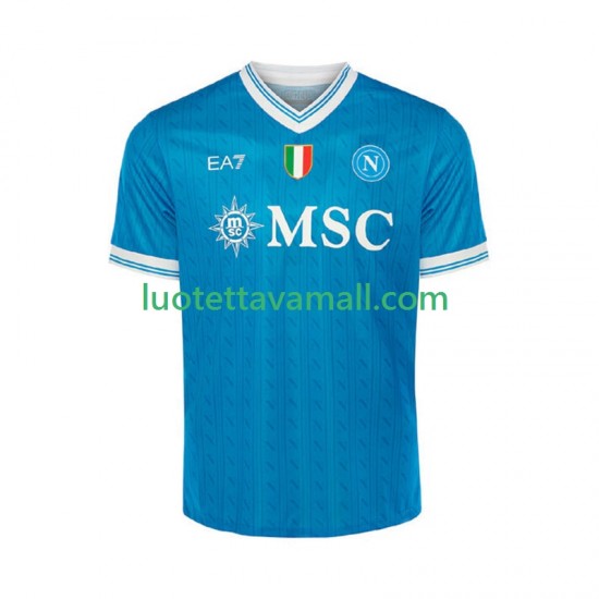 Miehet Napoli 2025-2026 Lyhythihainen Fanipaita ,Koti