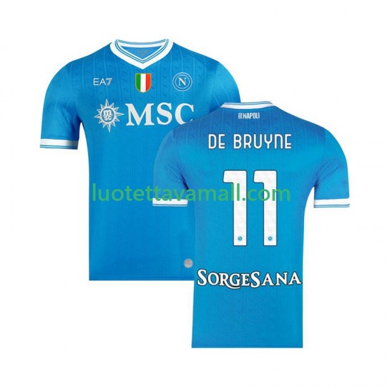 Miehet Napoli Kevin De Bruyne 11 2025-2026 Lyhythihainen Fanipaita ,Koti
