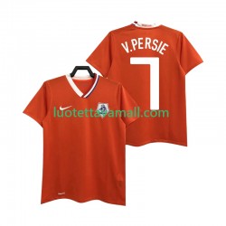 Miehet Alankomaat Robin van Persie 7 Retro 2008 Lyhythihainen Fanipaita ,Koti