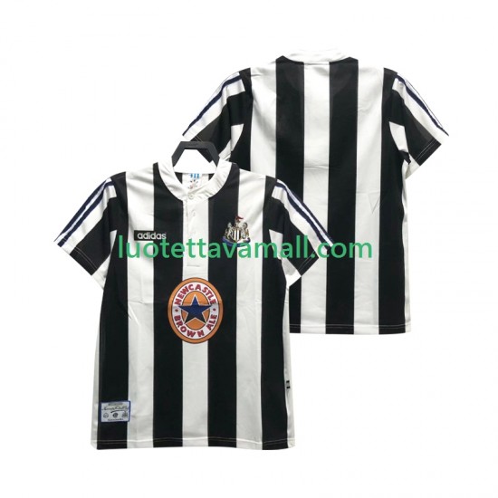 Miehet Newcastle United Retro 1995 1997 Lyhythihainen Fanipaita ,Koti