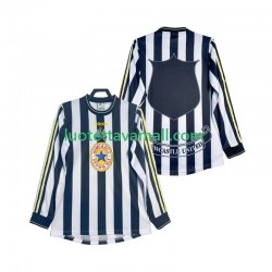 Miehet Newcastle United Retro 1997 1999 Pitkähihainen Fanipaita ,Koti