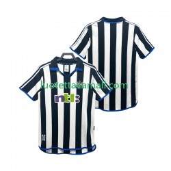 Miehet Newcastle United Retro 2000 2001 Lyhythihainen Fanipaita ,Koti
