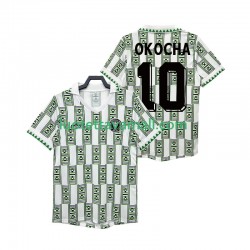Miehet Nigeria OKOCHA 10 Retro 1994 Lyhythihainen Fanipaita ,Vieras
