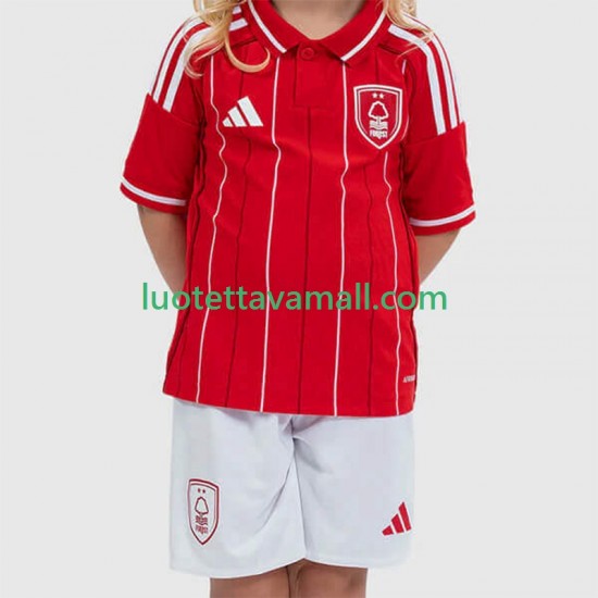Lapset Nottingham Forest 2025-2026 Lyhythihainen Fanipaita ,Koti