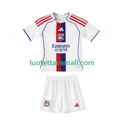 Lapset Olympique Lyonnais 2025-2026 Lyhythihainen Fanipaita ,Koti