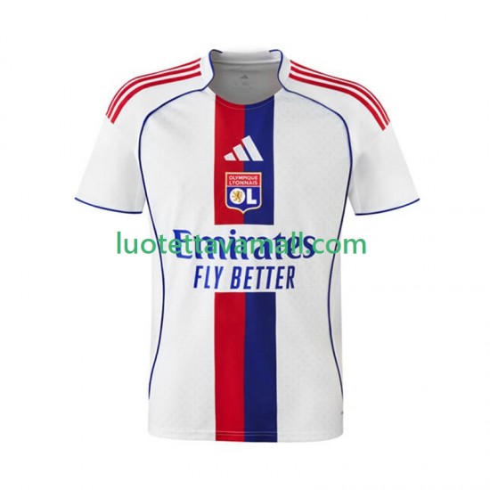 Miehet Olympique Lyonnais 2025-2026 Lyhythihainen Fanipaita ,Koti