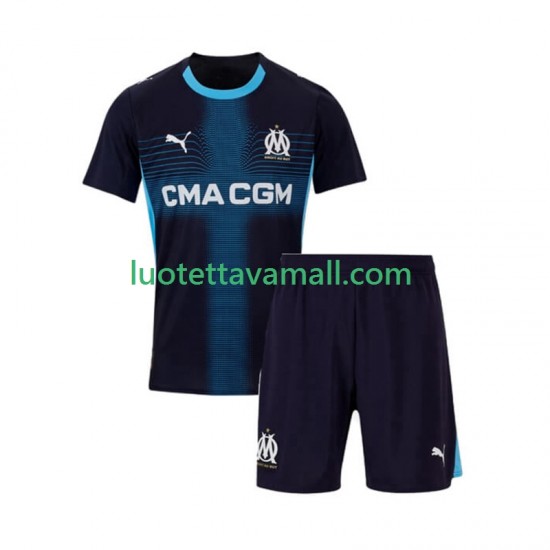 Lapset Olympique de Marseille 2025-2026 Lyhythihainen Fanipaita ,Vieras