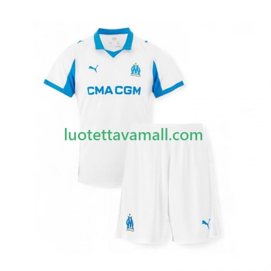 Lapset Olympique de Marseille 2025-2026 Lyhythihainen Fanipaita ,Koti