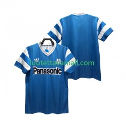 Miehet Olympique de Marseille Retro 1990 Lyhythihainen Fanipaita ,Vieras