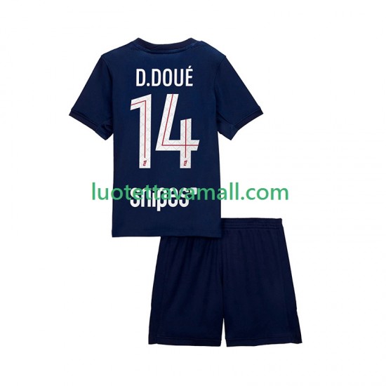 Lapset Paris Saint-Germain Desire Doue 14 2025-2026 Lyhythihainen Fanipaita ,Koti