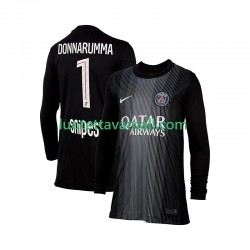 Miehet Paris Saint-Germain Maalivahdin Gianluigi Donnarumma 1 2025-2026 Pitkähihainen Fanipaita ,Koti