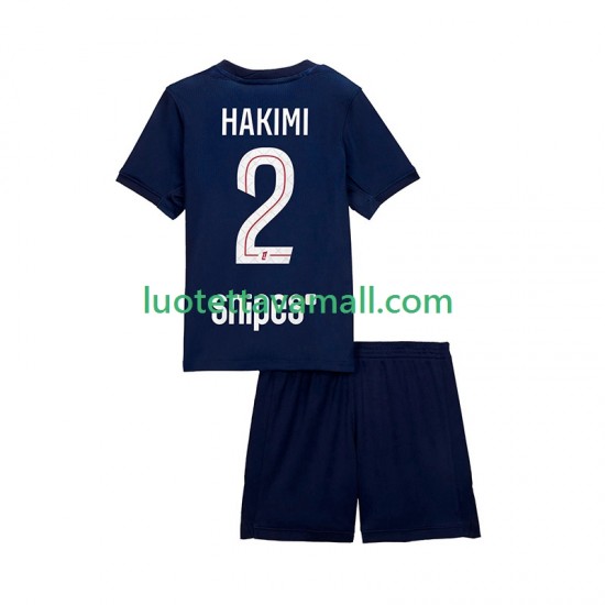 Lapset Paris Saint-Germain Hakimi 2 2025-2026 Lyhythihainen Fanipaita ,Koti