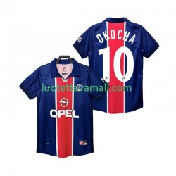 Miehet Paris Saint-Germain OKOCHA 10 Retro 1998 1999 Lyhythihainen Fanipaita ,Koti