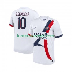 Miehet Paris Saint-Germain Ousmane Dembele 10 2025-2026 Lyhythihainen Fanipaita ,Vieras