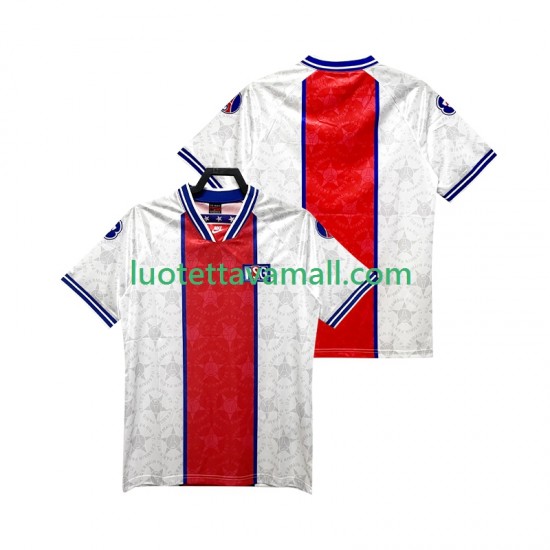 Miehet Paris Saint-Germain Retro 1994 1995 Lyhythihainen Fanipaita ,Vieras