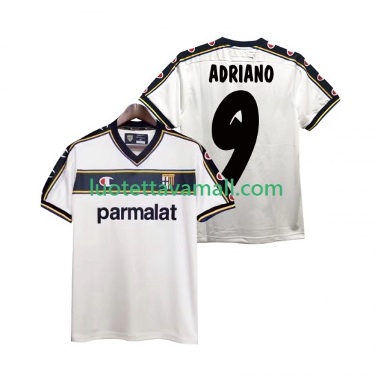 Miehet Parma ADRIANO 9 Retro 2002 2003 Lyhythihainen Fanipaita ,Vieras